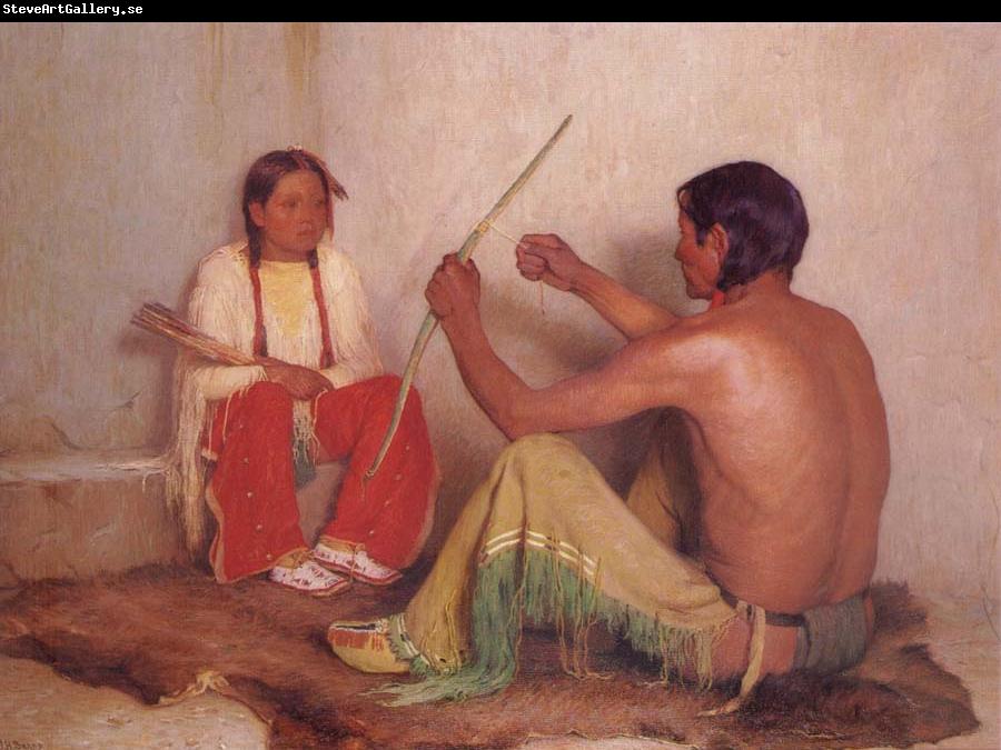 Sharp Joseph Henry The Broken Bow or father and son
